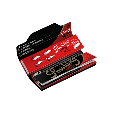 Smoking Deluxe Wuzelpapier King Size + Tips