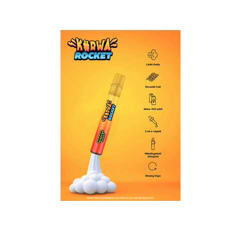 Kurwa Rocket Poster