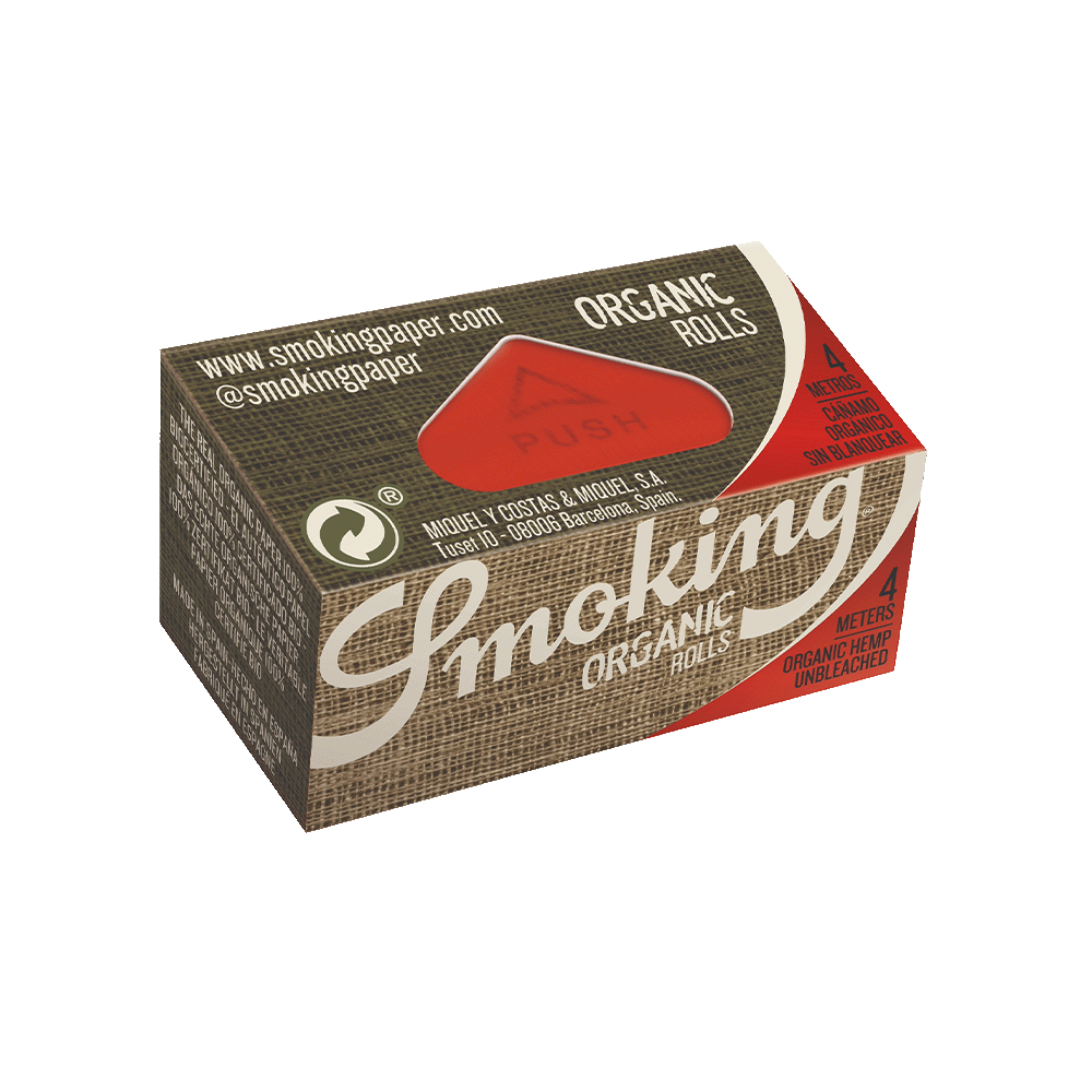 smoking organic rolls 