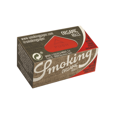 smoking organic rolls 