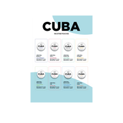 Flyer A4 Sortenübersicht Cuba Nicotine Pouches