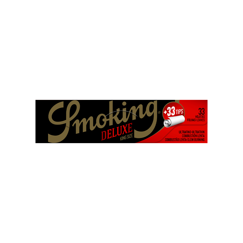 Smoking Deluxe Wuzelpapier King Size + Tips