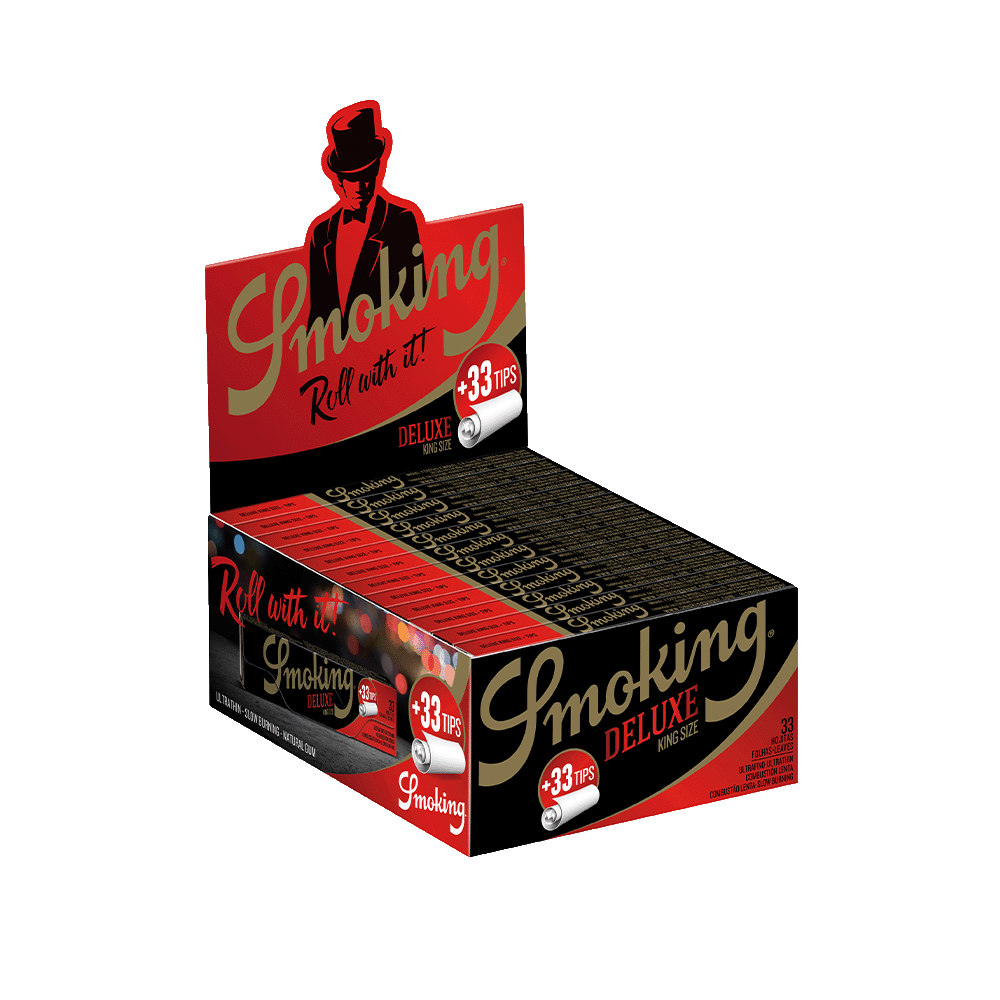 Smoking Deluxe Wuzelpapier King Size + Tips
