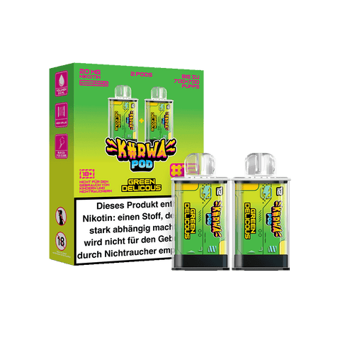 Kurwa Pod Prefilled Green Delicious #12 2x2 ml