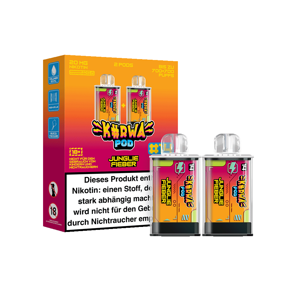 Kurwa Pod Prefilled Junglie Fieber #14 2x2 ml