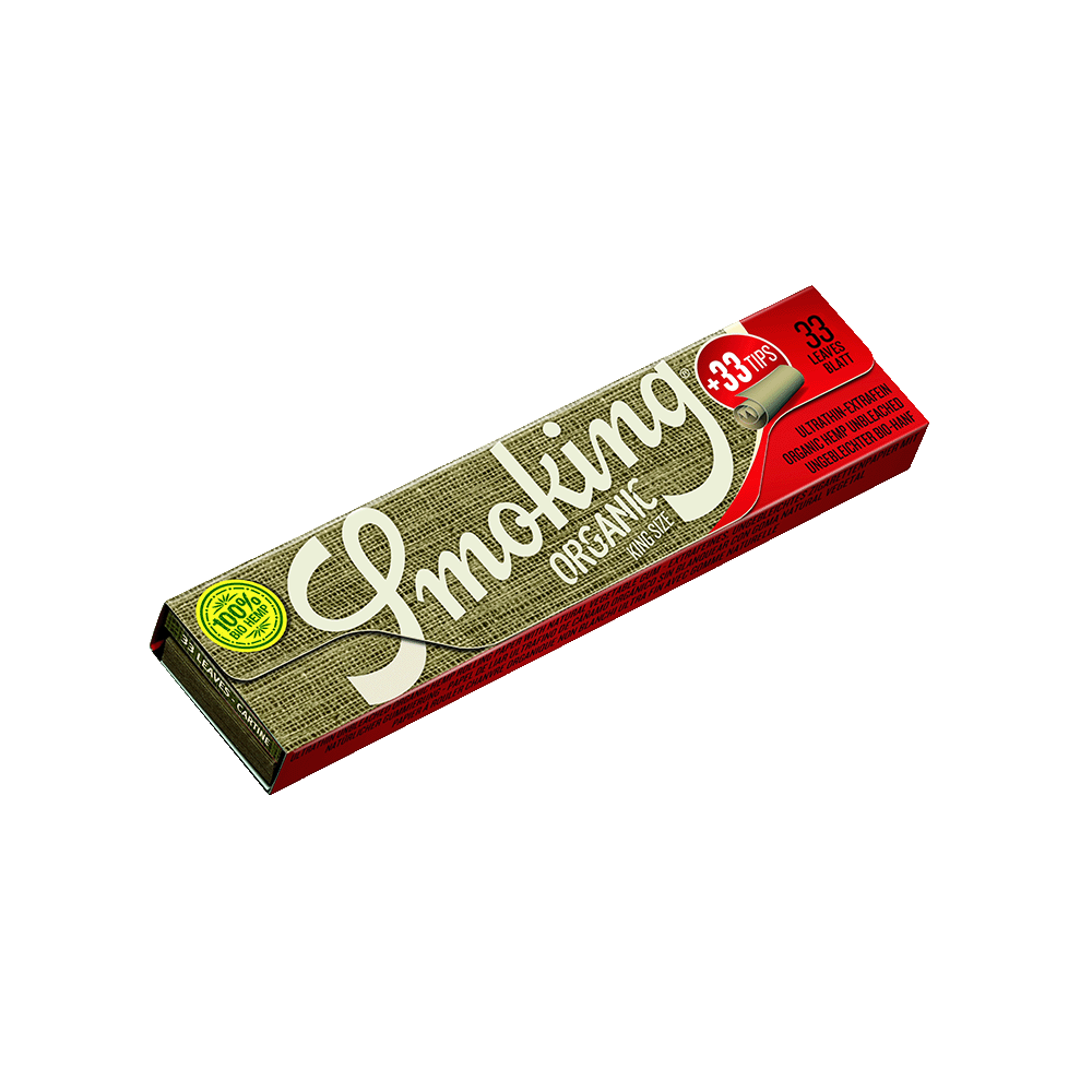 smoking organic king size und tips