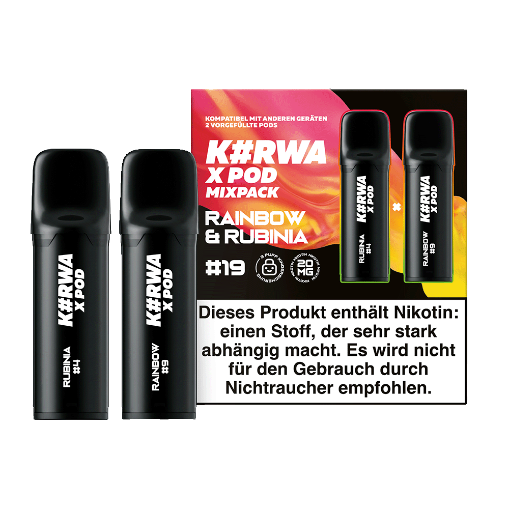 Kurwa X Pod #19 Mixpack Rainbow & Rubinia