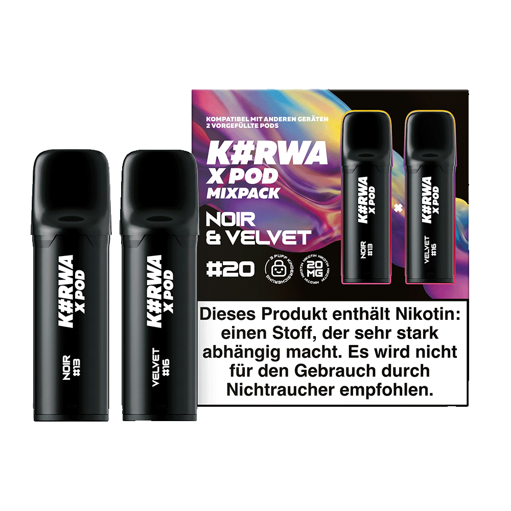Kurwa X Pod #20 Mixpack Noir & Velvet