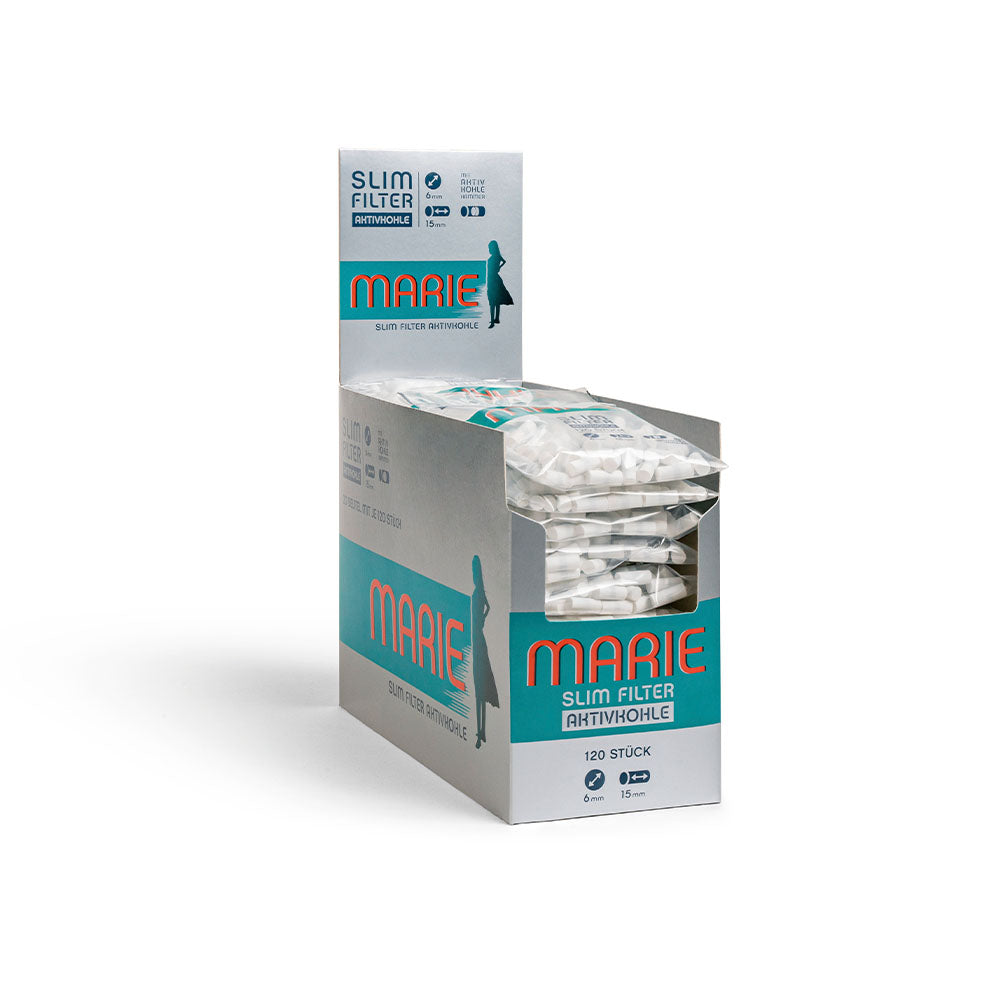 Marie Slim Filter Aktivkohle 6mm