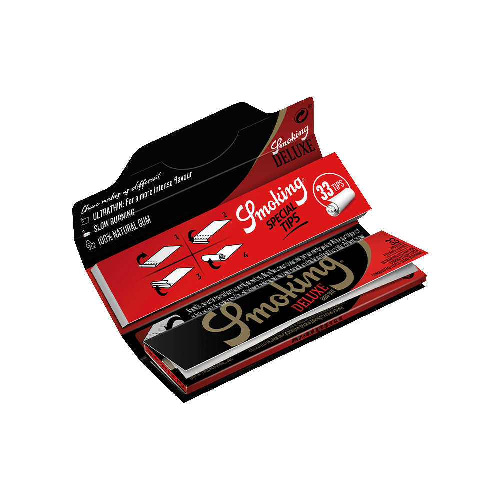 Smoking Deluxe Wuzelpapier King Size + Tips