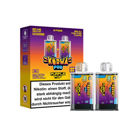 Kurwa Pod Prefilled Purple Pop #13 2x2 ml