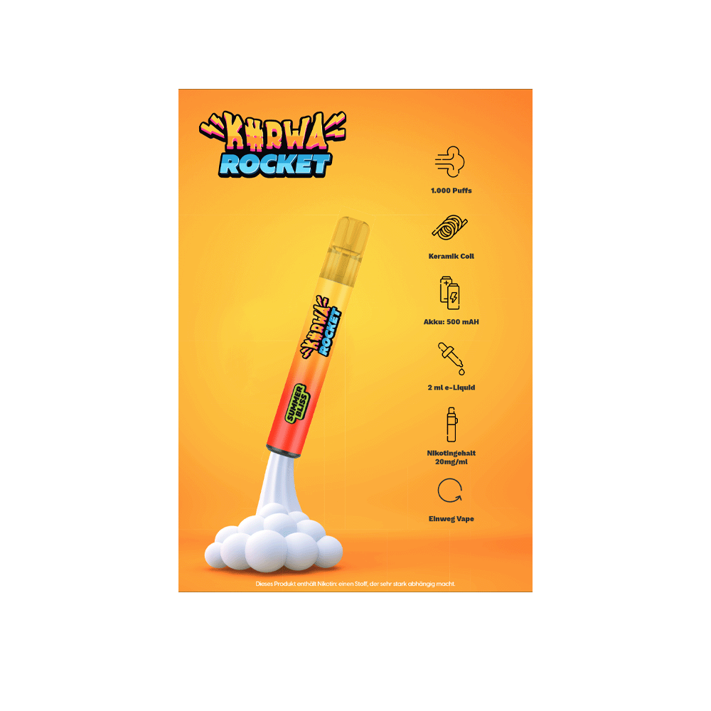 Kurwa Rocket Poster