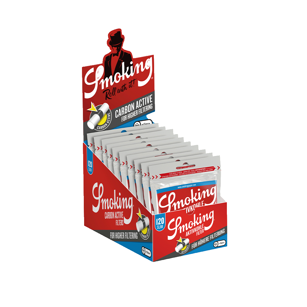 Smoking Slim Aktivkohle Filter