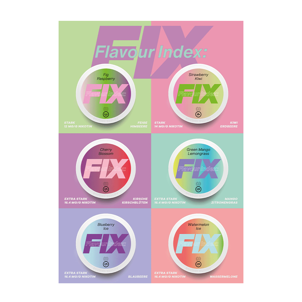 Werbung Thekenflyer Fix