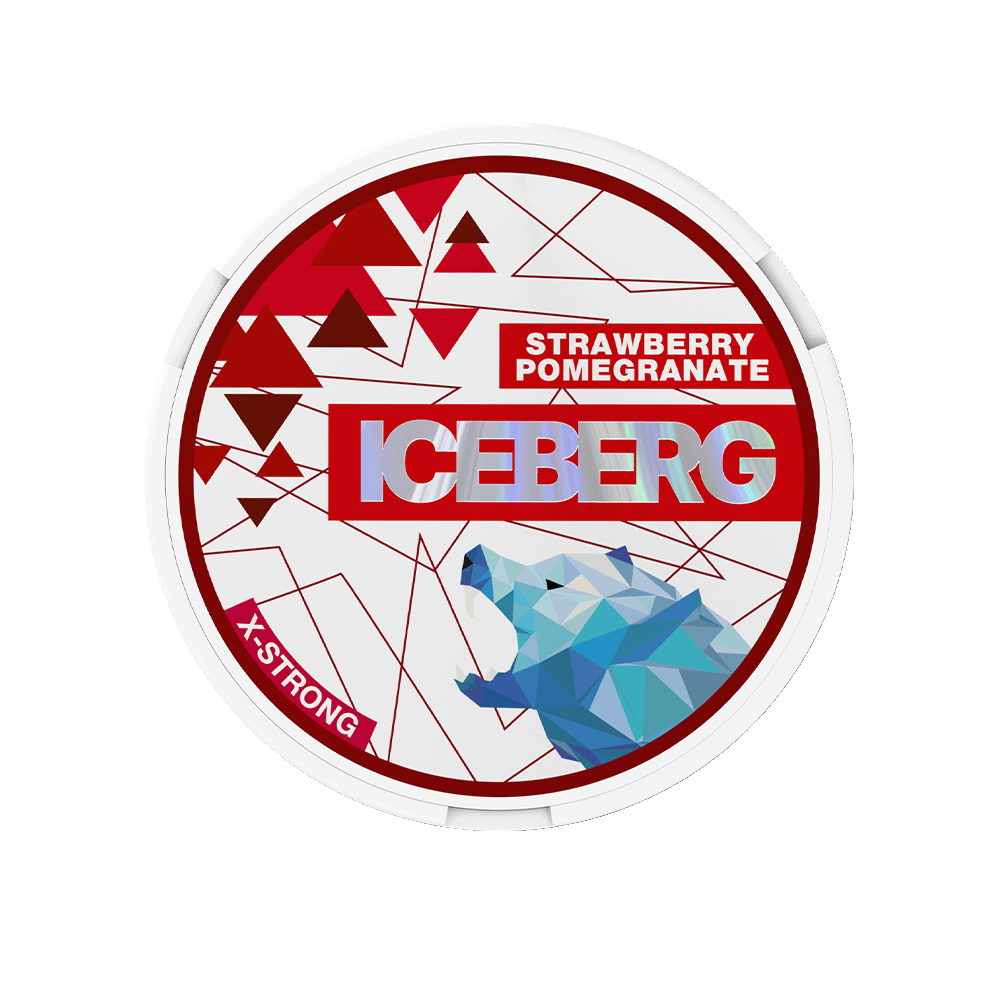 iceberg extra-strong strwaberry pomegranate